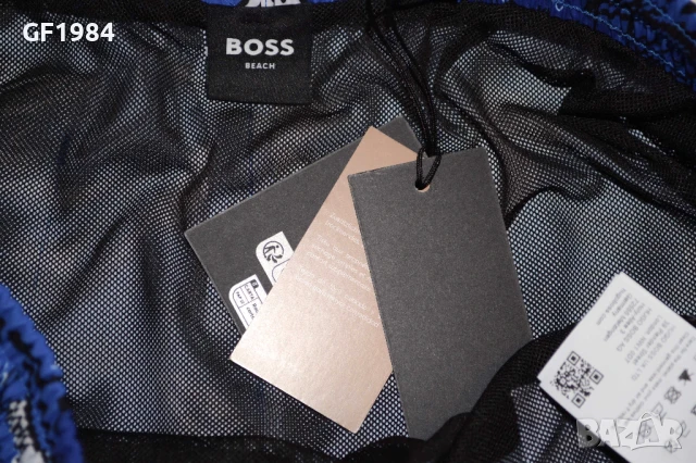 Boss - мъжки шорти, размер L, снимка 2 - Бански - 50555059