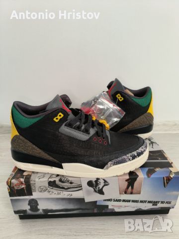 Jordan Retro 3 Animal 2 , снимка 1 - Кецове - 46225546