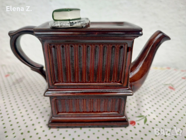 Разкошен малък чайник на Cardew и Portmeirion - шкаф за чинии, снимка 9 - Декорация за дома - 54003308