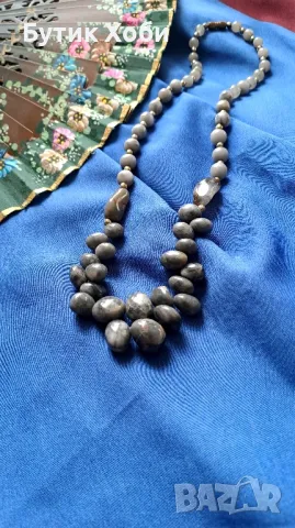 Винтидж колие от естествен ахат