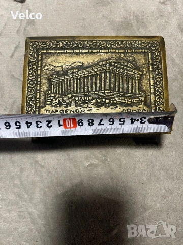 бронзова кутия за бижута, снимка 5 - Антикварни и старинни предмети - 53802433