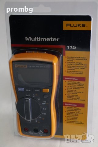 FLUKE 115 професионален цифров мултиметър, мултицет, Германия, снимка 3 - Друга електроника - 25984974