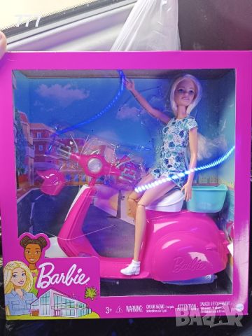 Barbie на скутер
