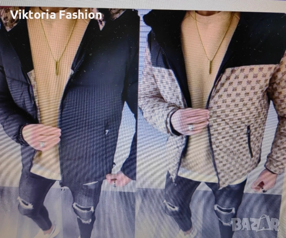 мъжко яке с две лица, снимка 3 - Якета - 52479182