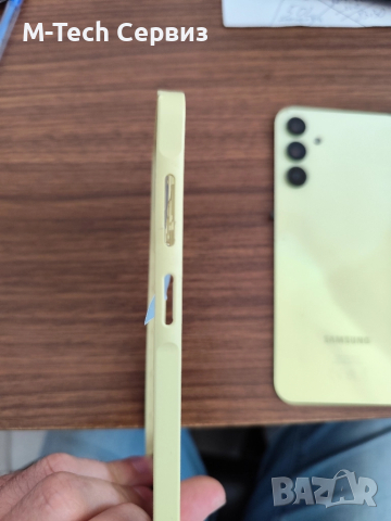 SAMSUNG A15 A155F 2 части Батерия кабел среден борд слушалка бутони звънец, снимка 6 - Резервни части за телефони - 51511282