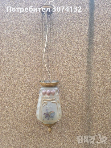 Ръчно изработен и рисуван полилей, снимка 4 - Полилеи - 53712602