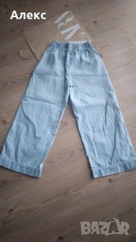 Zara - широки дънки 164 см, снимка 5 - Детски панталони и дънки - 46419373