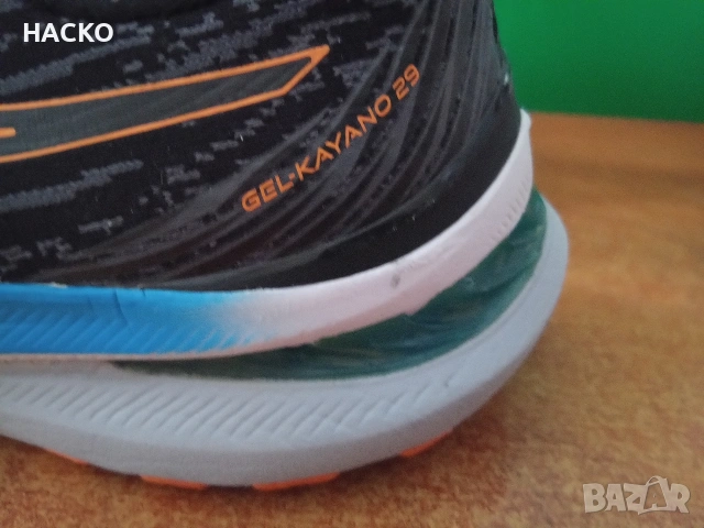 Asics GEL KAYNNO 29 Номер 43.5 Стелка 27.5 см. 100% Оригинални Внос от Англия, снимка 6 - Маратонки - 54150220