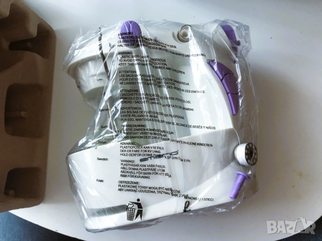 Чиста нова шевна машина Emerio – идеална за дома, хобито и начинаещи, снимка 3 - Шевни машини - 53614676