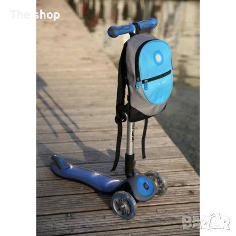Раница за тротинетка и колело - Светло синя (004), снимка 2 - Скутери и тротинетки - 45726423