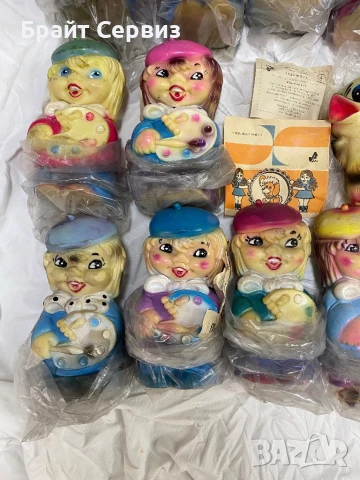 Стари гумени играчки от соца нови, снимка 4 - Колекции - 51080598