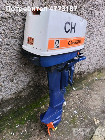 Извънбордов двигател за лодка CRESCENT 10 коня внос от Германия, снимка 2 - Воден транспорт - 53982118