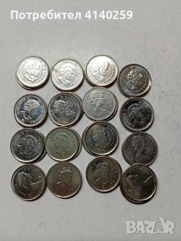 КАНАДА МОНЕТИ , снимка 4 - Нумизматика и бонистика - 53588299