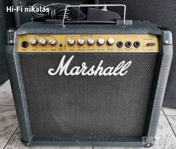ТОП!!! китарен усилвател кубе за китара MARSHALL VALVESTATE 20 model 8020 