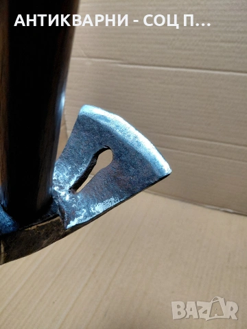 Соц Стар Ръчно Кован Дърводелски Инструмент За Дълбане 0.640кг. НОМЕР 757., снимка 7 - Антикварни и старинни предмети - 54220750