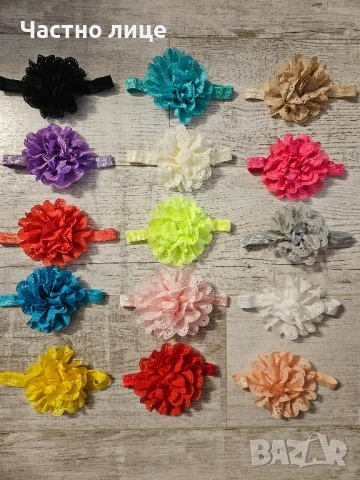 Бебешки и детски ленти за коса , снимка 2 - Други - 22411425