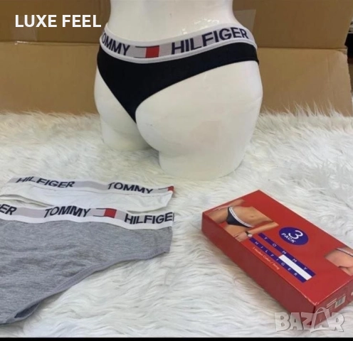 Дамско Бельо -3бр✨ Tommy Hilfiger Calvin Klein , снимка 3 - Бельо - 52459875