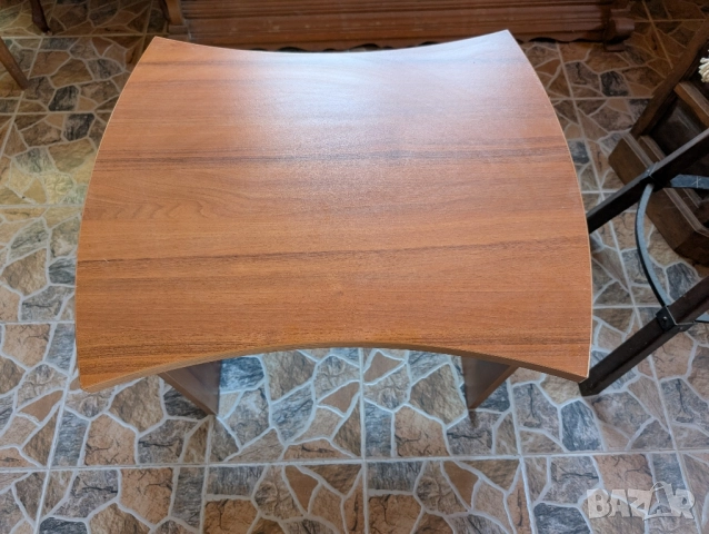 🪑 Компактна дървена маса, снимка 3 - Маси - 52516811