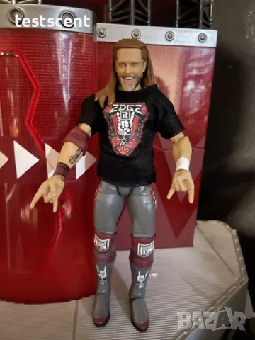 Екшън фигура WWE Edge Острието Adam Copeland Rated R Superstar WWE Mattel Elite играчка figure, снимка 15 - Колекции - 48928589