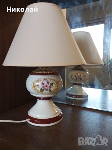 Порцеланова нощна лампа , снимка 11 - Антикварни и старинни предмети - 53107907