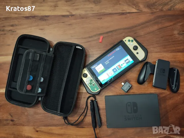 Nintendo Switch V2 Хакнат, снимка 1 - Игри за Nintendo - 48707325