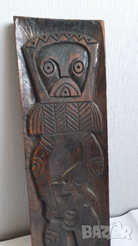 Стара дърворезба, снимка 2 - Антикварни и старинни предмети - 53618892