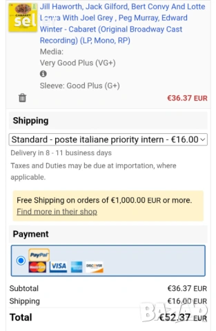 Jill Haworth, Jack Gilford, Bert Convy And Lotte Lenya With Joel Grey , Peg Murray, Edward Winter – , снимка 7 - Грамофонни плочи - 53773936