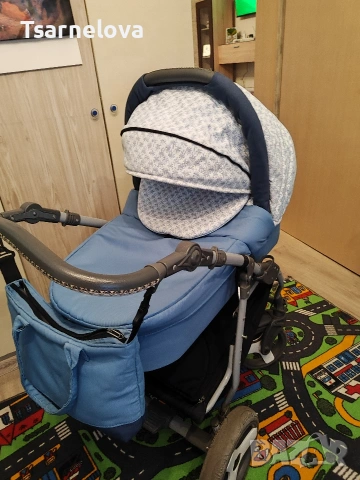 Бебешка количка 3 в 1 Onio Galaxy