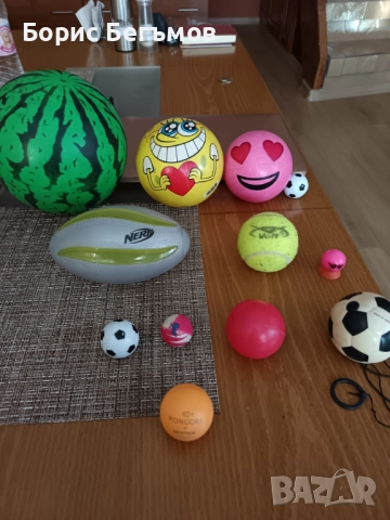 Лот детски топки играчки ретро, снимка 4 - Други - 51560379