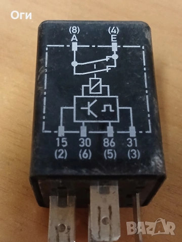 Реле за Фолксваген и Сеат 6X0 906 361 № 405, снимка 3 - Части - 53690652