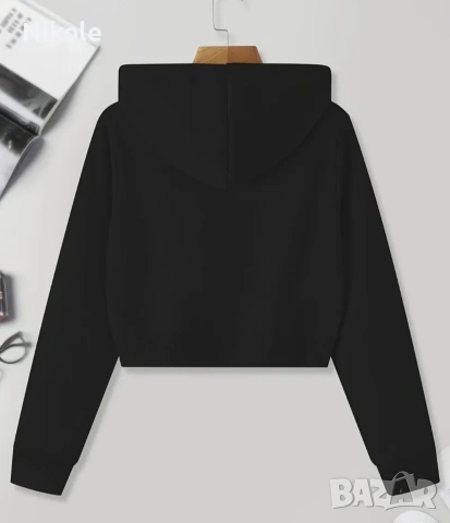 Дамски суитшърт с качулка