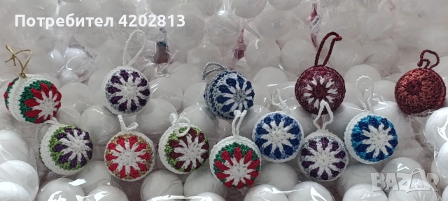 Ръчно изработени Коледни играчки , снимка 6 - Декорация за дома - 52384441