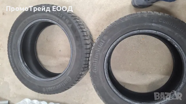 4 броя зимни гуми Континентал Continental 16” 225/55R16, снимка 5 - Гуми и джанти - 48962291