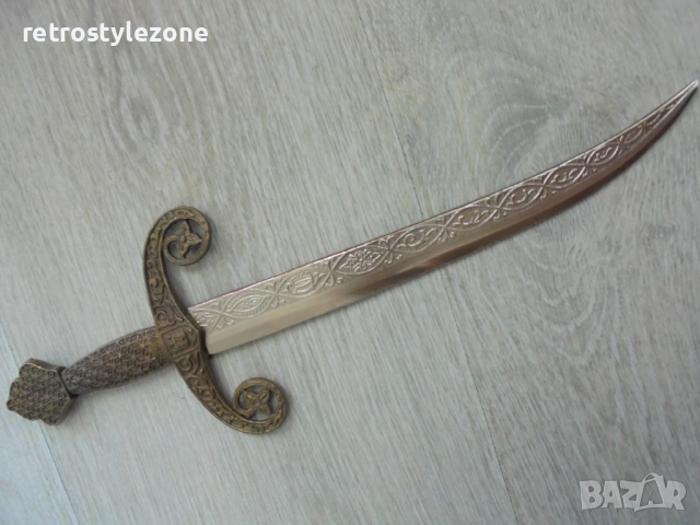№ 8295 Стар декоративен меч / нож , снимка 3 - Други ценни предмети - 51947459