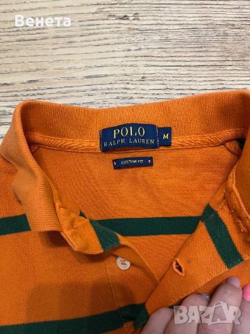 Мъжка тениска Polo Ralph Lauren. Размер М, снимка 4 - Тениски - 46773395