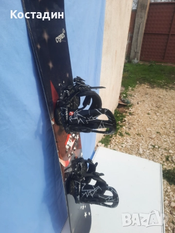 Сноуборд CYGNUS Voodoo boy 135см. с автомати, снимка 6 - Зимни спортове - 52942049
