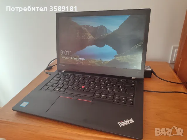 Лаптоп Lenovo ThinkPad T470, снимка 5 - Лаптопи за дома - 47235014