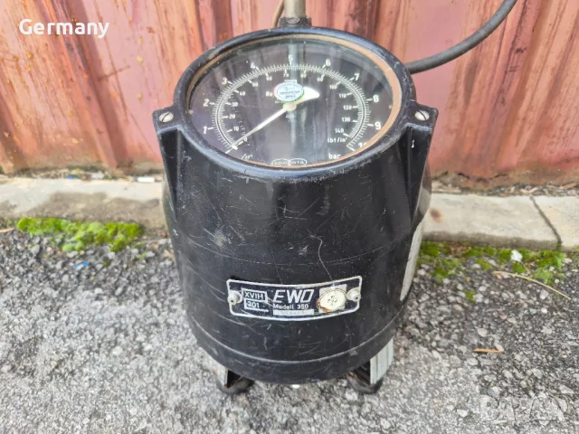 манометър със бутилка за помпене на гуми от компресор, снимка 5 - Други машини и части - 49923644