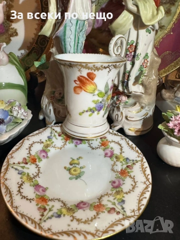 Dresden Germany  около 1900 - “Великолепният” Код P1968, снимка 7 - Декорация за дома - 53926718