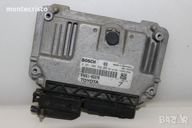 Моторен компютър ECU Toyota Yaris P9 / 0 261 208 936 / 0261208936 / 89661-0D270 / 896610D270, снимка 1 - Части - 46344564