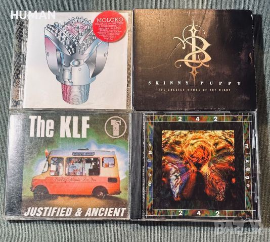 Moloko,Skinny Puppy,The KLF,Front 242, снимка 1 - CD дискове - 46643768