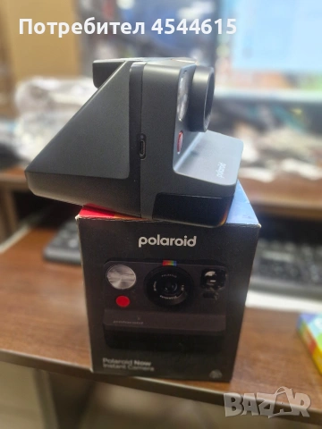 Фотоапарат за моментни снимки Polaroid Now Gen 2 - Black, снимка 2 - Фотоапарати - 53908438