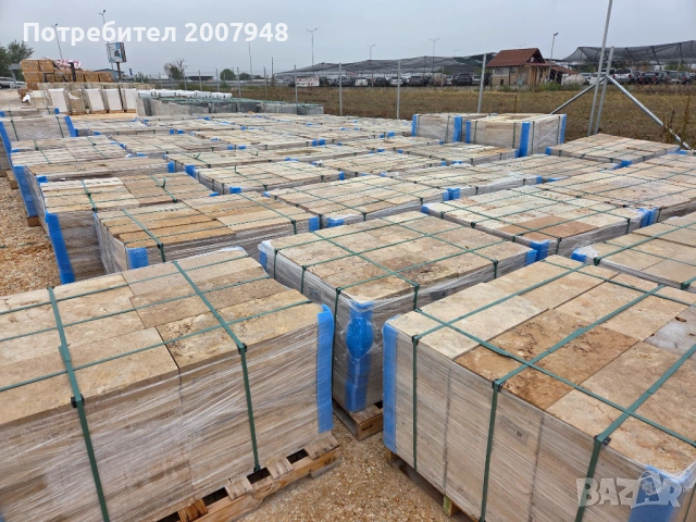 Травертин 3 см/61/33 - 28 Евро кв.м. с ДДС Промоция, снимка 10 - Други - 52391542