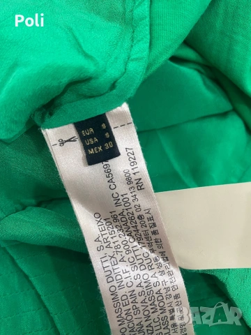 Копринена тениска Massimo Dutti, снимка 4 - Тениски - 54266466