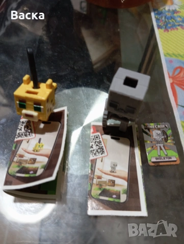 Играчки от Kinder joy - колекция Хари Потър, Minecraft , снимка 3 - Фигурки - 45913488