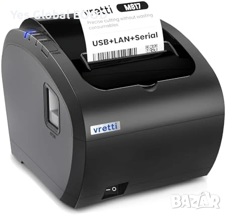 Vretti 80mm термален POS принтер USB LAN