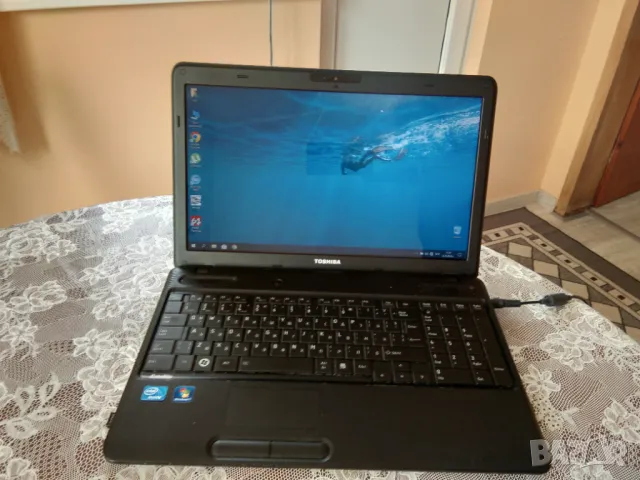 Лаптоп Toshiba Satellite C660, снимка 4 - Лаптопи за дома - 47460499