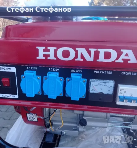 генератор за ток HONDA 6.5 KW, снимка 1 - Генератори - 48345228