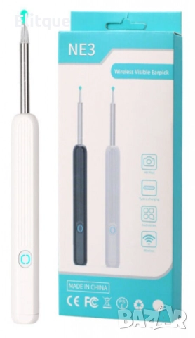 Безжичен уред за почистване на уши с HD камера и LED осветление, снимка 9 - Други - 52832256