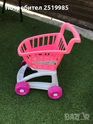 Люлеещо дървено  конче + количка с колелца, снимка 4 - Други - 52624315